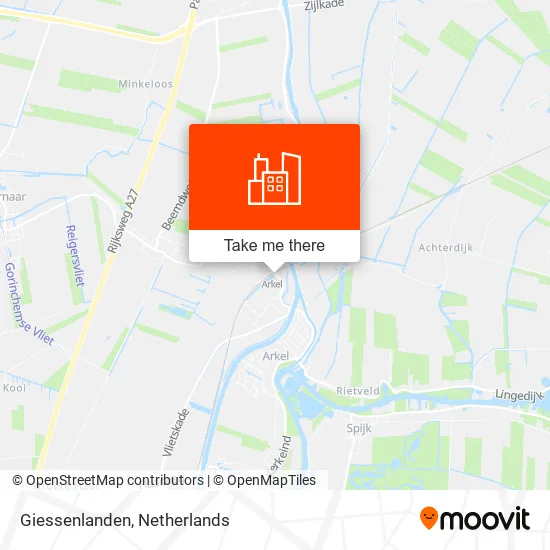 Giessenlanden map