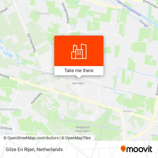 Gilze En Rijen map