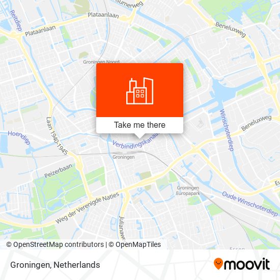 Groningen map