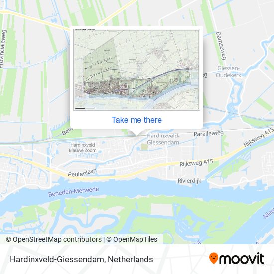 Hardinxveld-Giessendam map