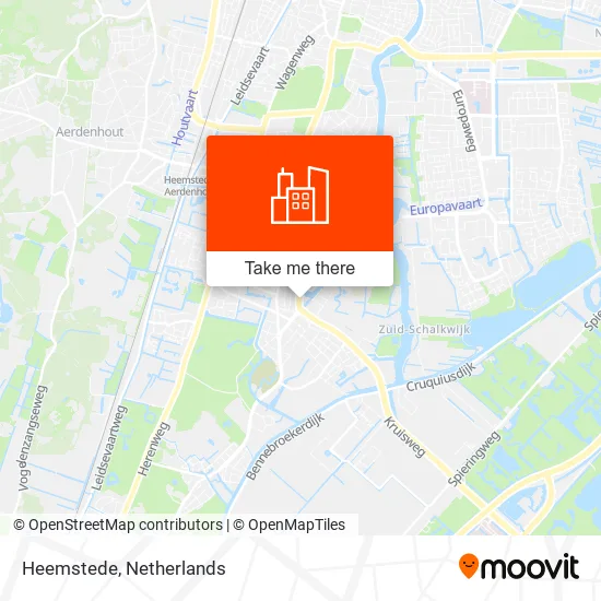 Heemstede map