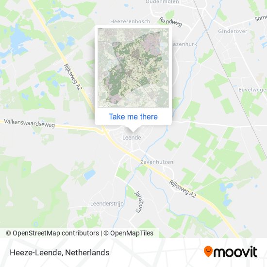 Heeze-Leende map