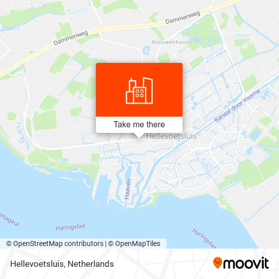 Hellevoetsluis map