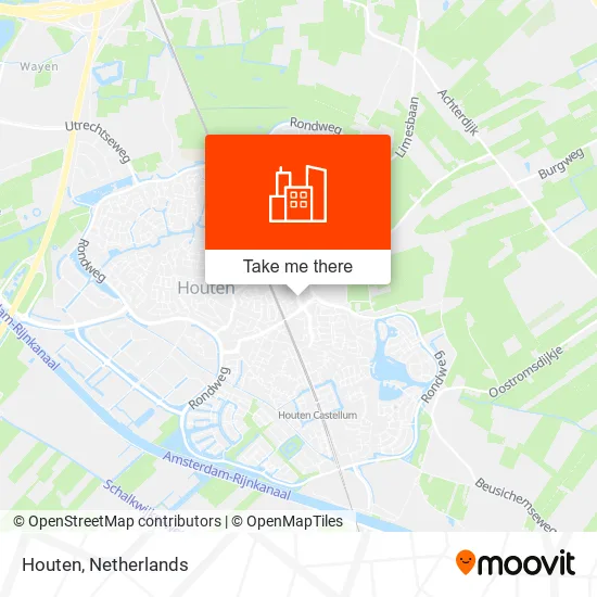 Houten map