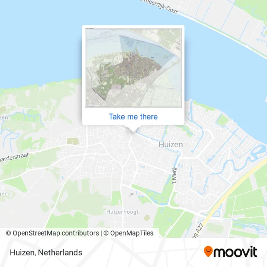 Huizen map