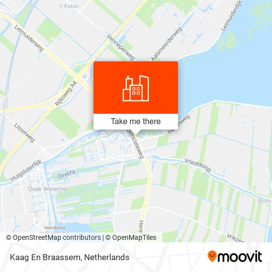 Kaag En Braassem map