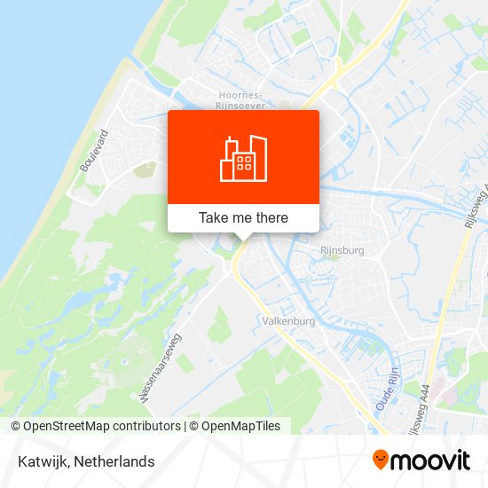 Katwijk map