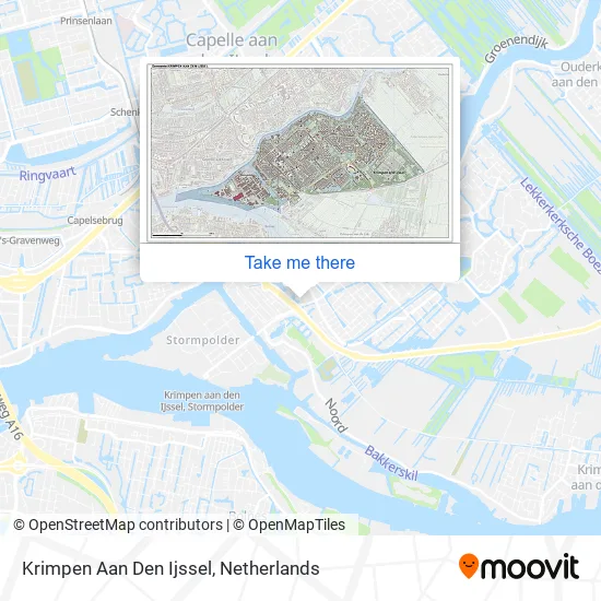 Krimpen Aan Den Ijssel map