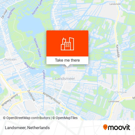 Landsmeer map