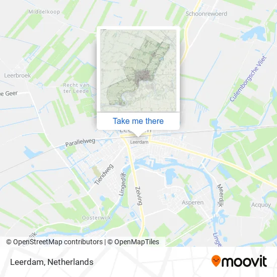 Leerdam map