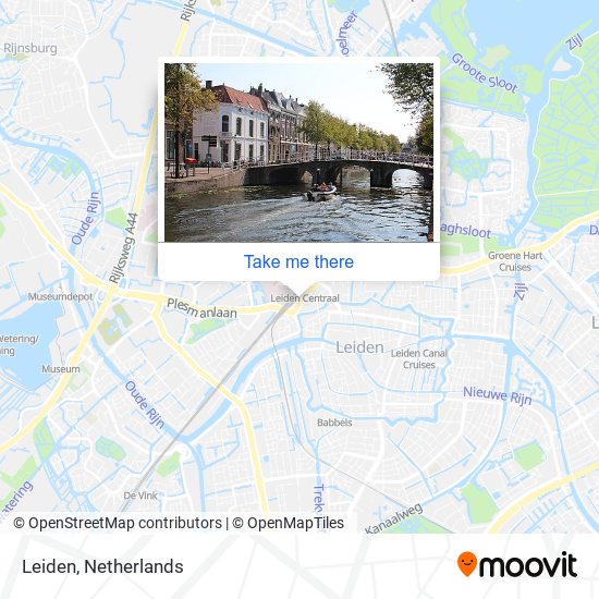 Leiden map