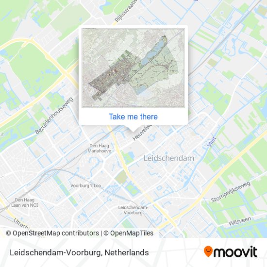 Leidschendam-Voorburg map