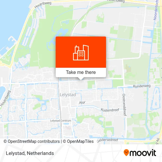 Lelystad map