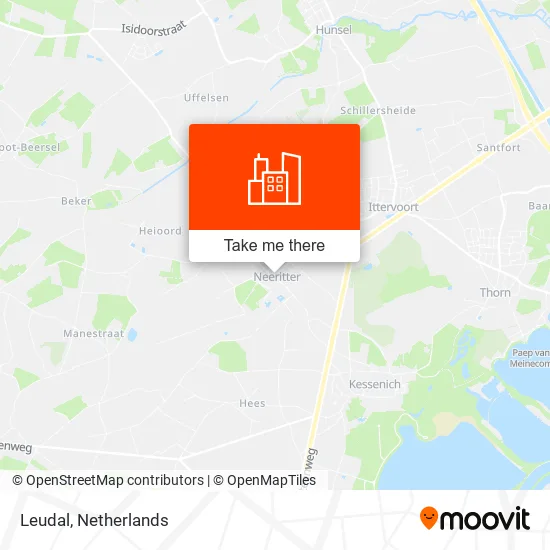 Leudal map