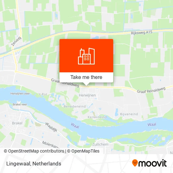 Lingewaal map