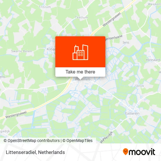 Littenseradiel map