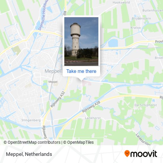 Meppel Karte