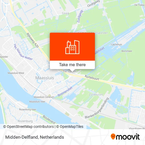 Midden-Delfland map