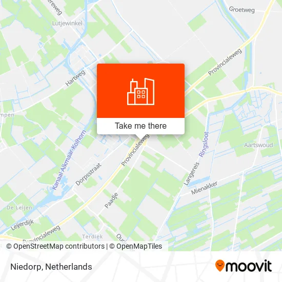 Niedorp map