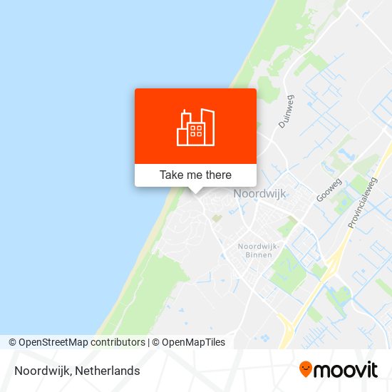 Noordwijk map