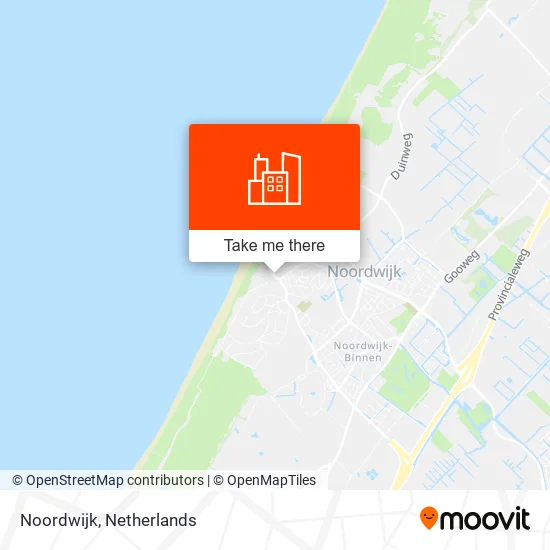 Noordwijk map