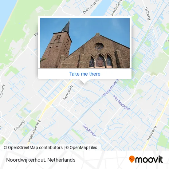 Noordwijkerhout map
