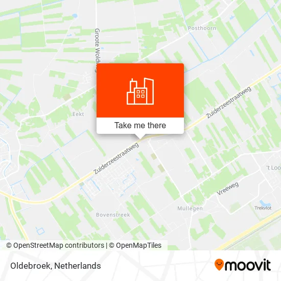 Oldebroek map