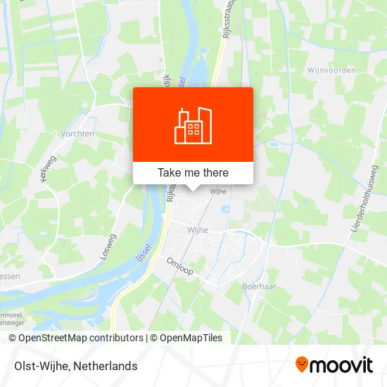 Olst-Wijhe map