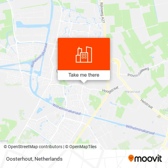Oosterhout map