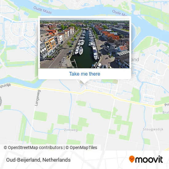 Oud-Beijerland map