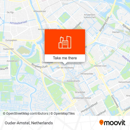 Ouder-Amstel map