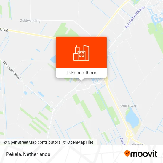 Pekela map