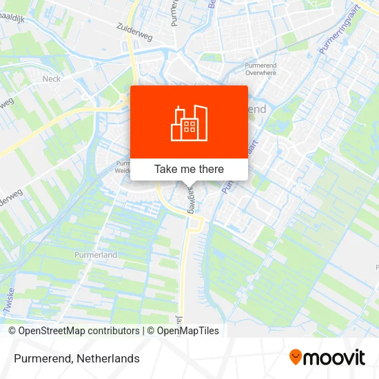 Purmerend map