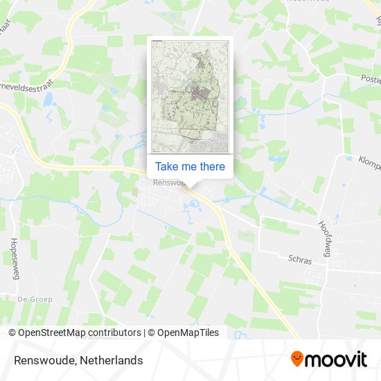 Renswoude map