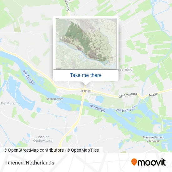 Rhenen map