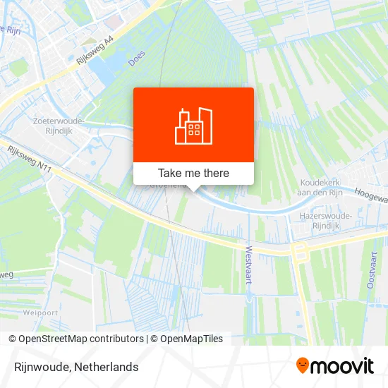 Rijnwoude map