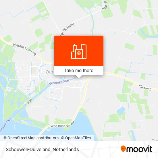 Schouwen-Duiveland map