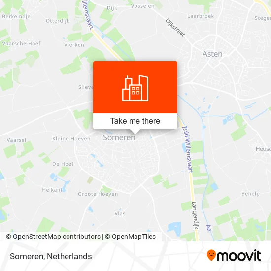 Someren map
