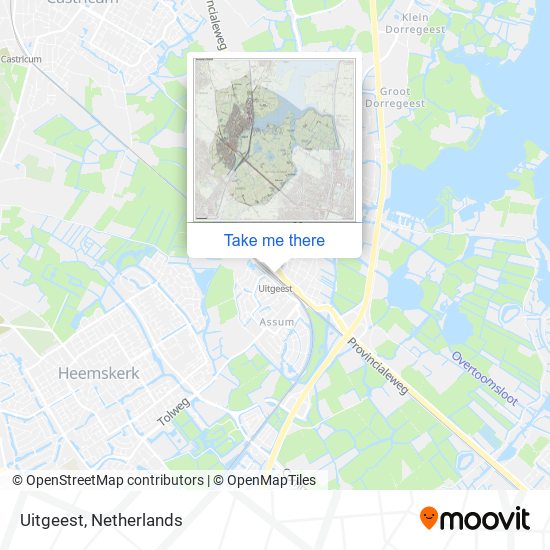 Uitgeest map