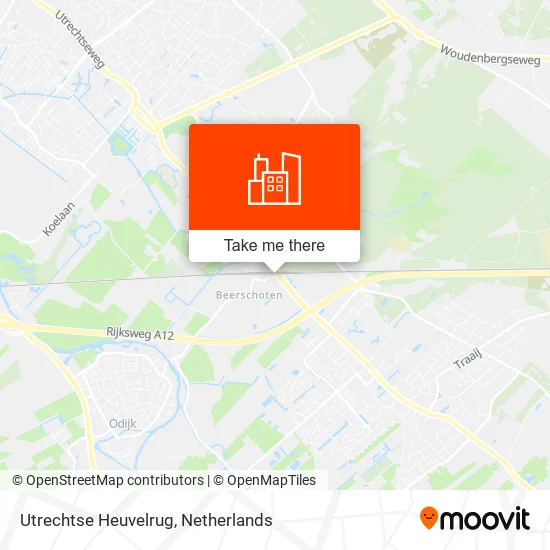 Utrechtse Heuvelrug map