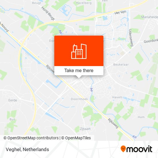 Veghel map