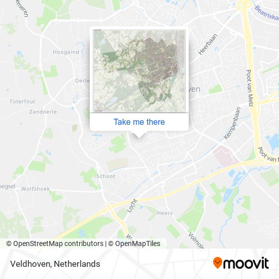 Veldhoven map