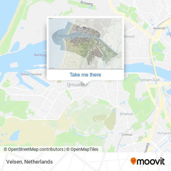 Velsen map