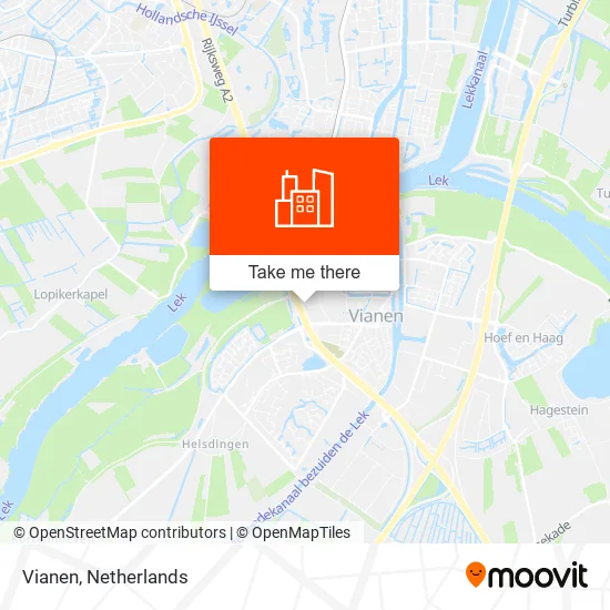 Vianen map