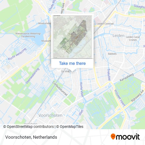 Voorschoten map