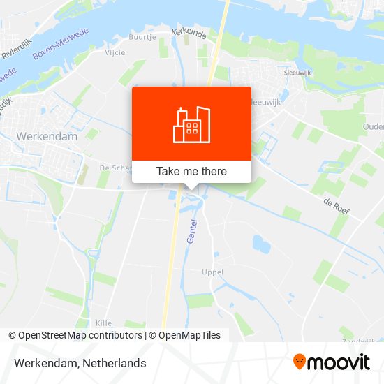 Werkendam map