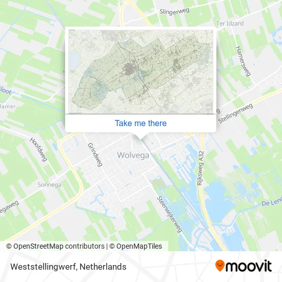 Weststellingwerf map