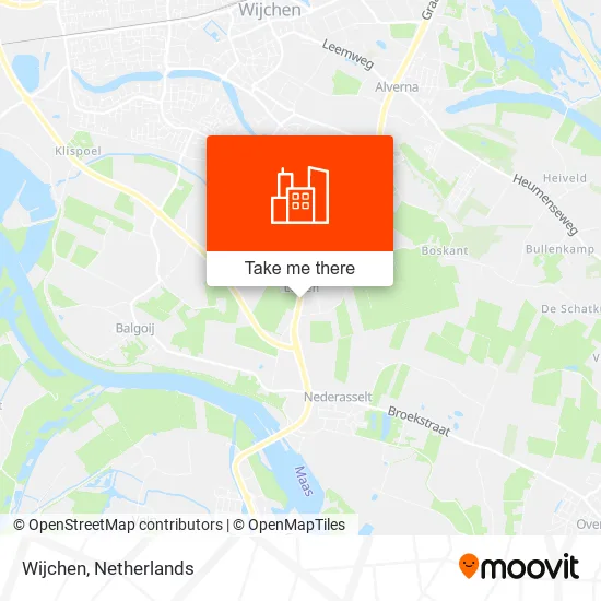 Wijchen map