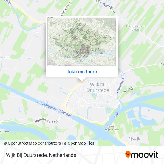 Wijk Bij Duurstede Karte