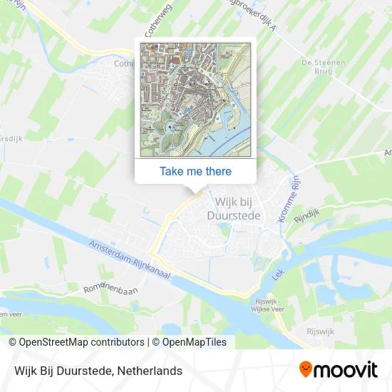 Wijk Bij Duurstede map